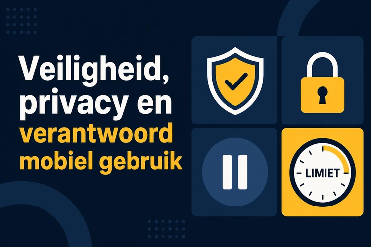 Veiligheid, privacy en verantwoord mobiel gebruik